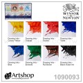 英國 WINSOR&NEWTON 溫莎牛頓 蟲膠彩色防水墨水 14ml (8色) 1090093 