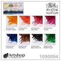 英國 WINSOR&NEWTON 溫莎牛頓 蟲膠彩色防水墨水 14ml (8色) 1090094